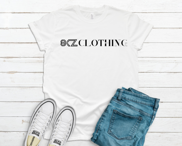 BKZCLOTHING_BLACK WITH WHITE TEE